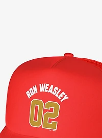 Harry Potter Weasley Jersey Clean Foam Trucker Hat