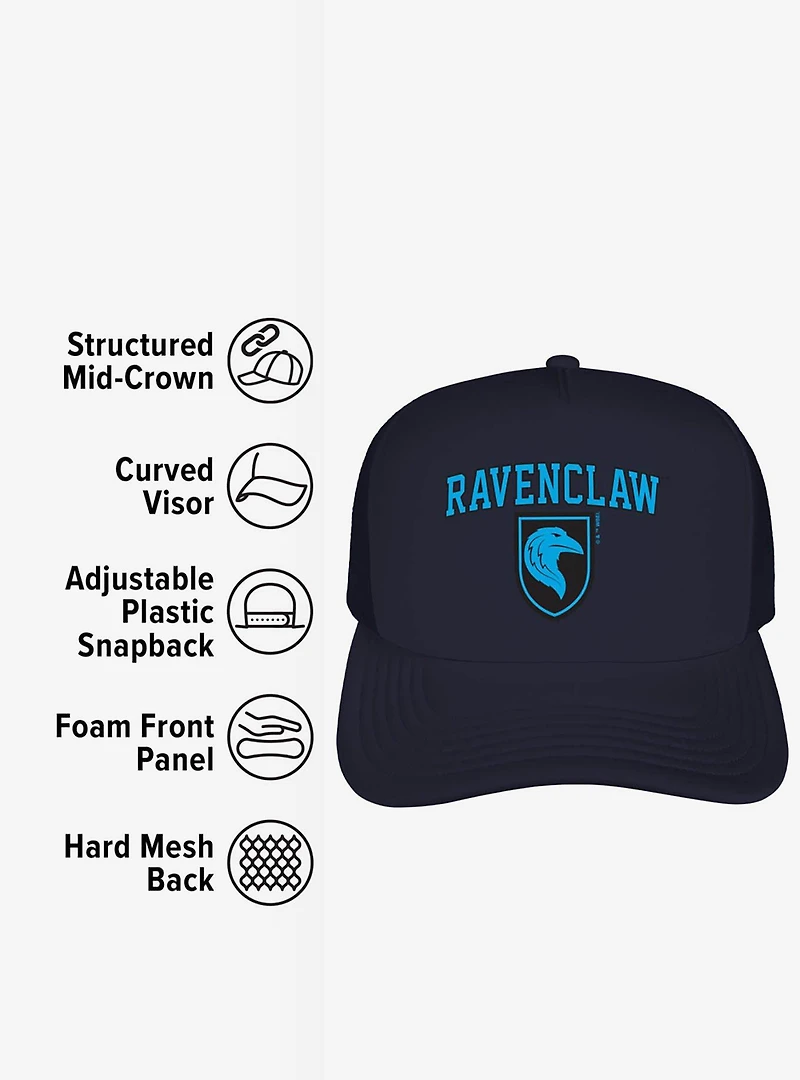 Harry Potter Ravenclaw Arch Foam Trucker Hat