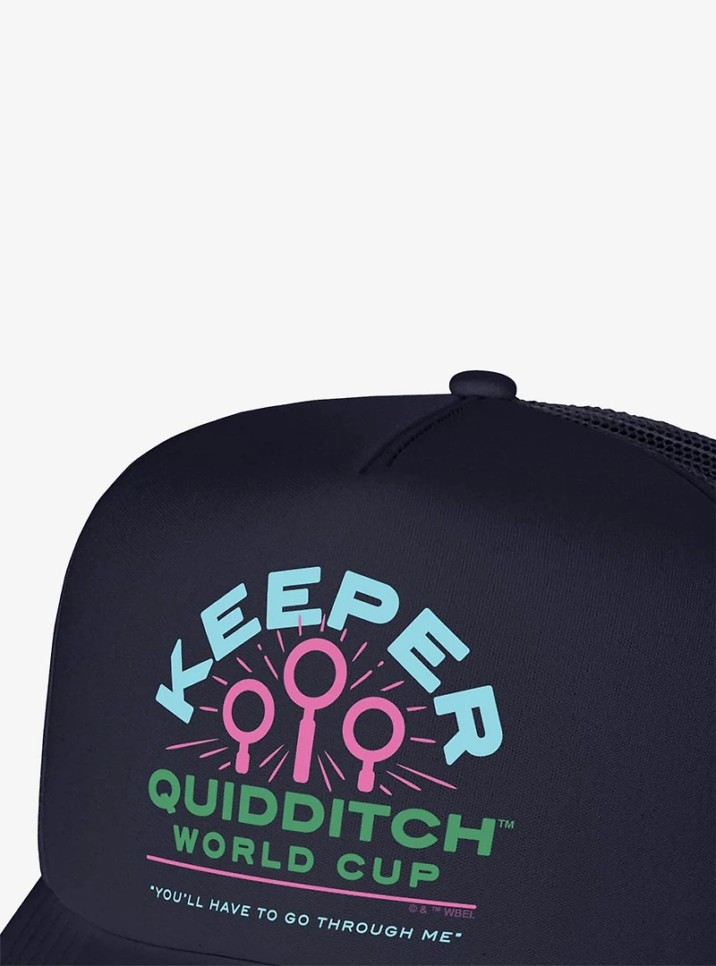 Harry Potter Quidditch World Cup Keeper Foam Trucker Hat