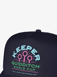 Harry Potter Quidditch World Cup Keeper Foam Trucker Hat