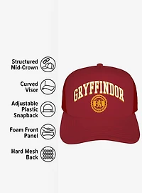 Harry Potter Gryffindor Athletics Foam Trucker Hat
