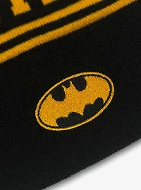 DC Comics Batman Acrylic Knit Beanie With Pom