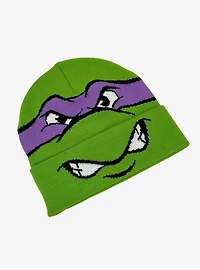 Teenage Mutant Ninja Turtles Donatello Face Acrylic Knit Beanie