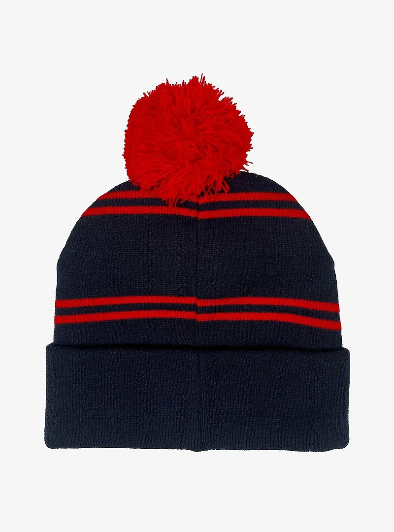 DC Comics Superman Acrylic Knit Beanie With Pom