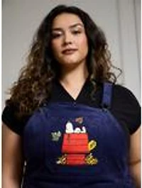 Peanuts Snoopy Fall Corduroy Overall Plus Dress - BoxLunch Exclusive