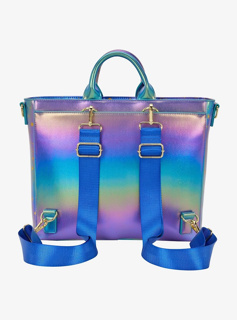 Loungefly Disney Fantasia Rainbow Shine Convertible Tote Bag