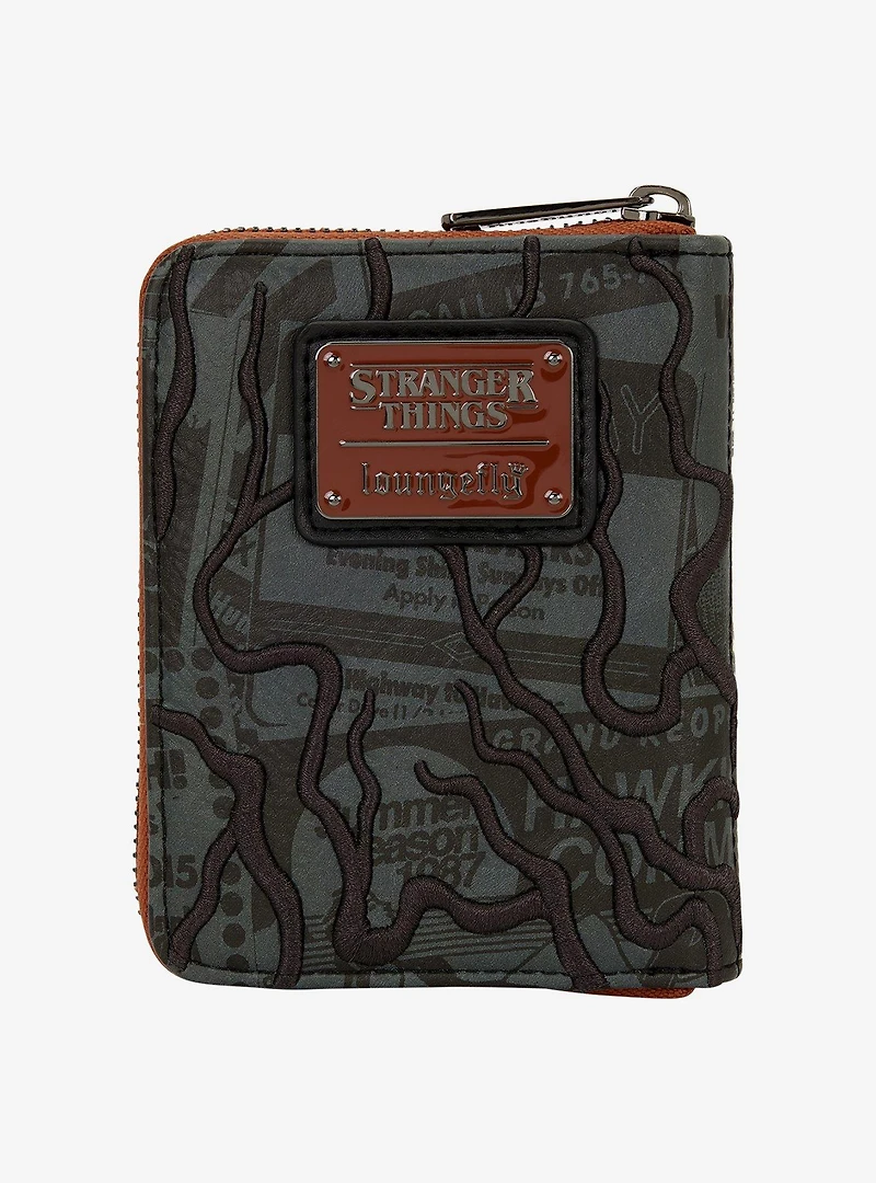 Loungefly Stranger Things Hawkins Post Demogorgon Wallet