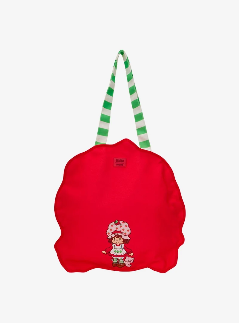 Loungefly Strawberry Shortcake Figural Canvas Tote Bag