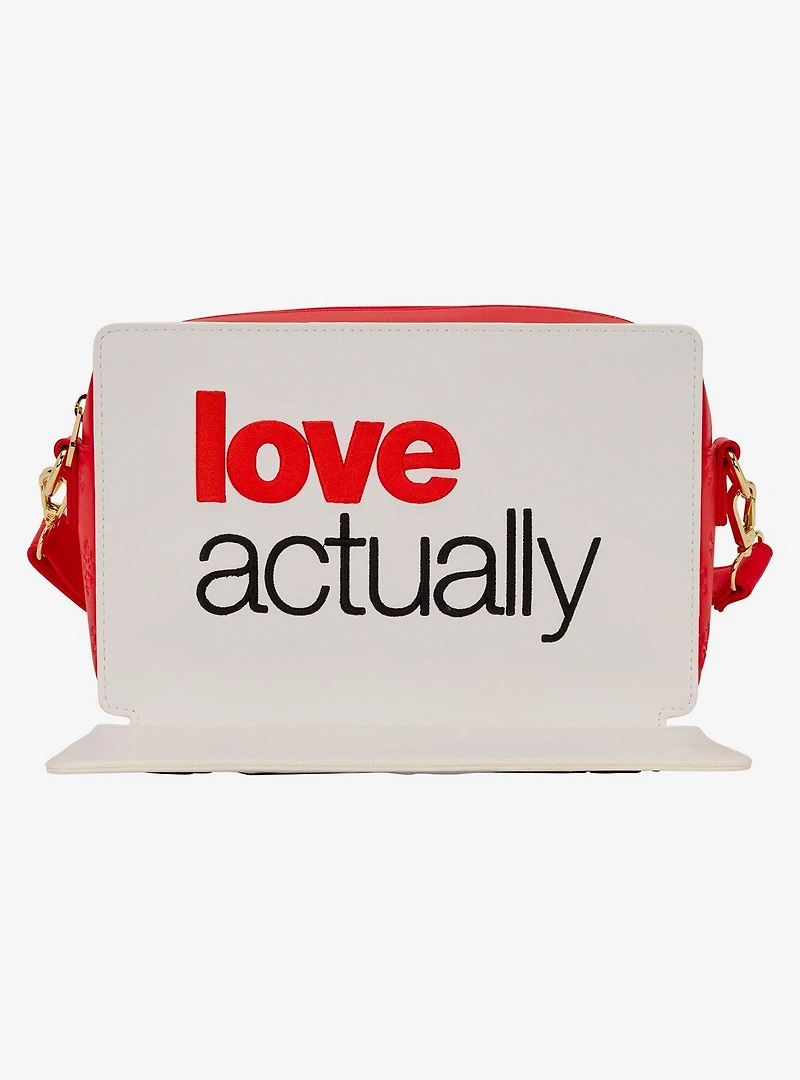 Loungefly Love Actually Sign Crossbody Bag with Coin Purse