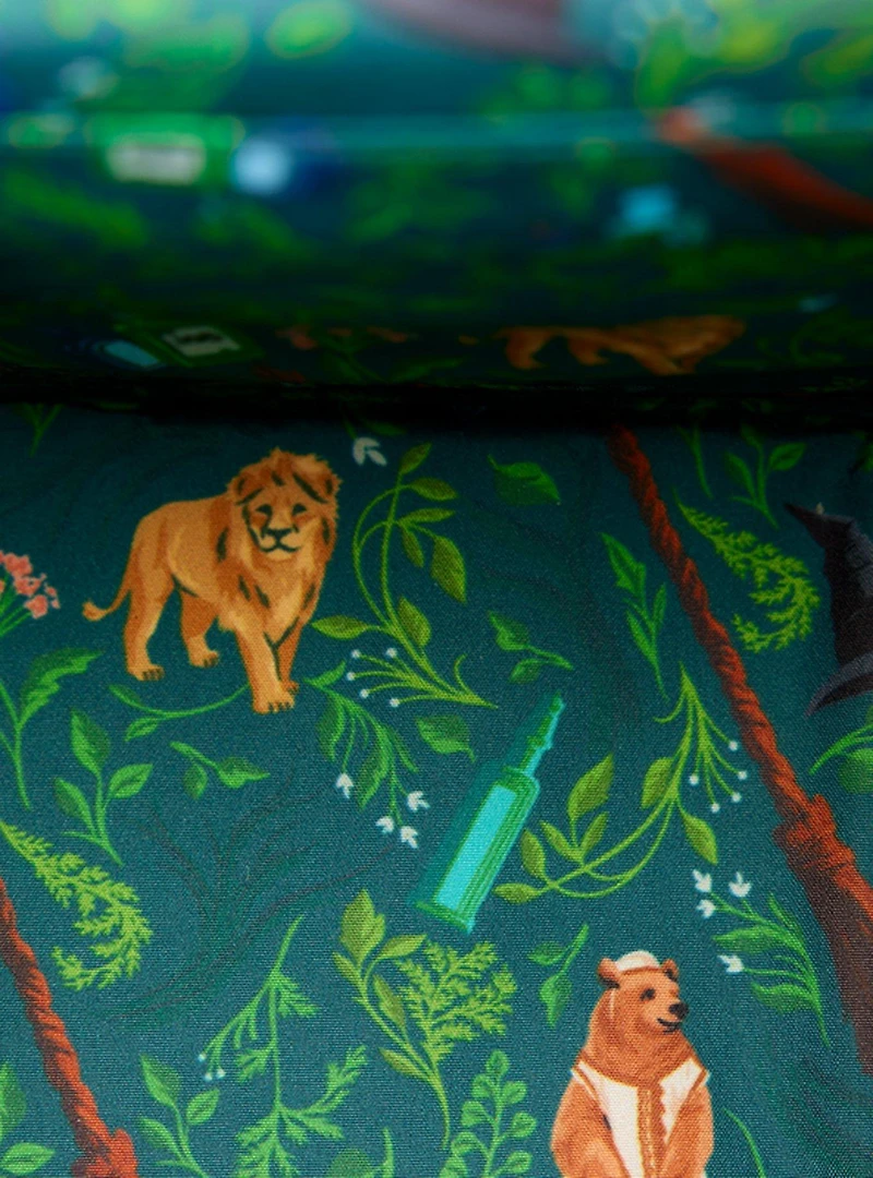 Loungefly Wicked: For Good Floral I Feel Wicked Crossbody Bag