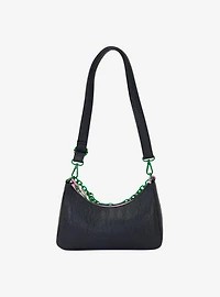 Loungefly Wicked: For Good Glinda & Elphaba Chain Charm Shoulder Bag