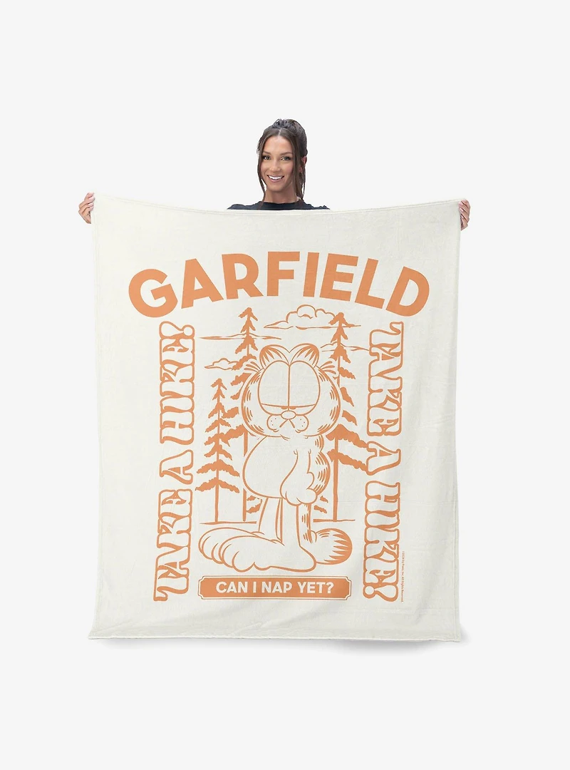 Garfield Can I Nap Yet 50x60" Silk Touch Throw Blanket