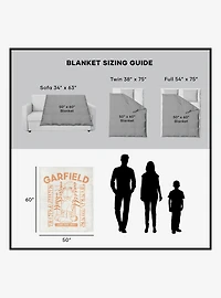Garfield Can I Nap Yet 50x60" Silk Touch Throw Blanket