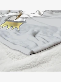 Where The Wild Things Are King Of All Silk Touch Sherpa Throw Blanket