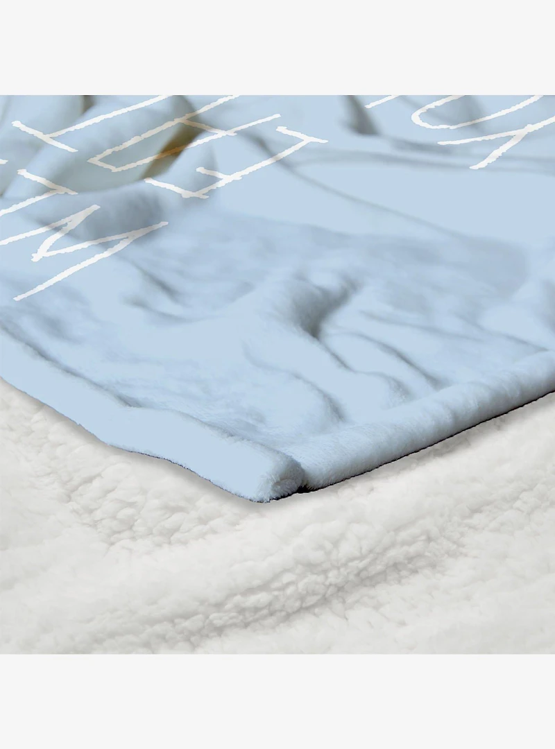 Where The Wild Things Are Love You So Silk Touch Sherpa Throw Blanket