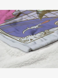 The Wizard of Oz Wicked Witch Silk Touch Sherpa Throw Blanket