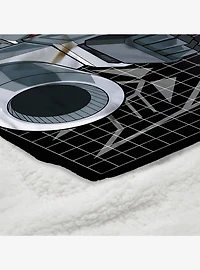 Transformers G1 Grid Jazz Silk Touch Sherpa Throw Blanket