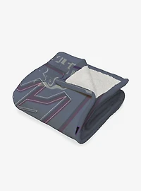 Transformers G1 Grid Starscream Silk Touch Sherpa Throw Blanket