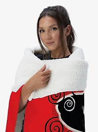 Beetlejuice So So Strange Silk Touch Sherpa Throw Blanket