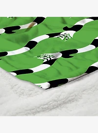 Beetlejuice No Rules Silk Touch Sherpa Throw Blanket