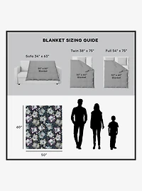 Furby Retro Furby Pattern Silk Touch Throw Blanket