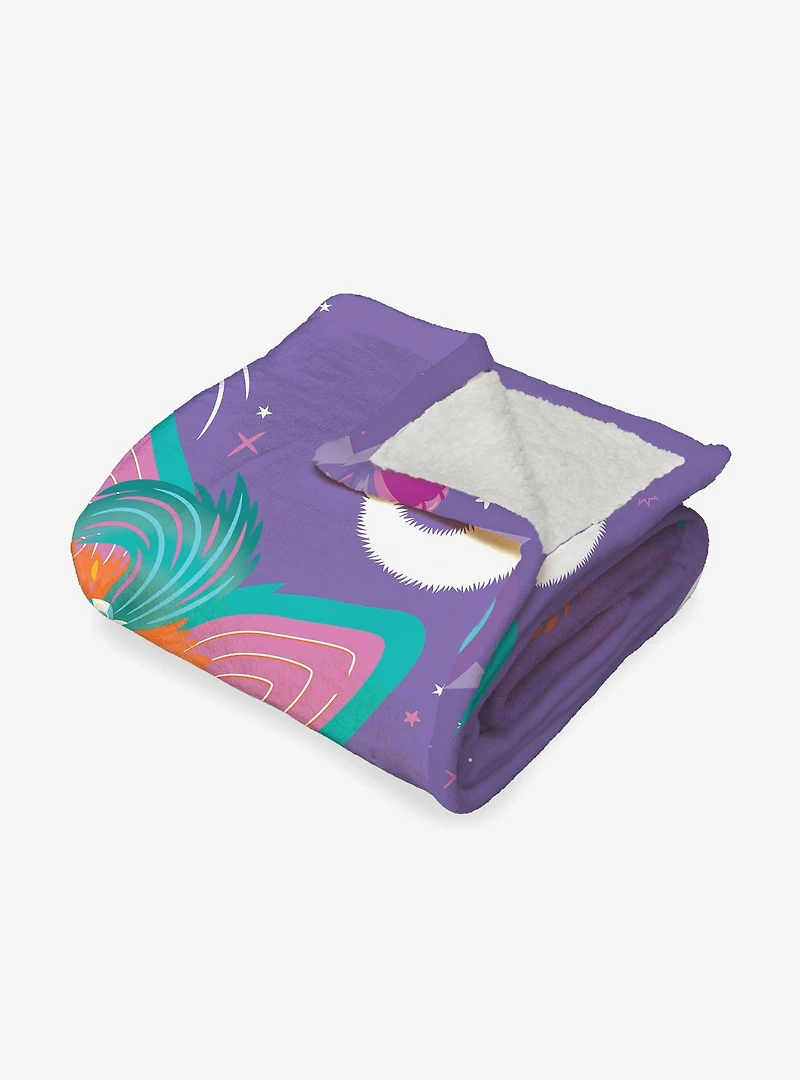 Furby Let's Chill Silk Touch Throw Blanket