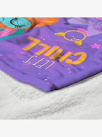 Furby Let's Chill Silk Touch Throw Blanket