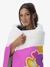 Furby Funky Furby Silk Touch Sherpa Throw Blanket