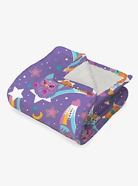 Furby Shooting Stars Silk Touch Throw Blanket