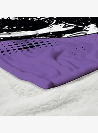 Beetlejuice I Hate Sandworms Silk Touch Sherpa Throw Blanket