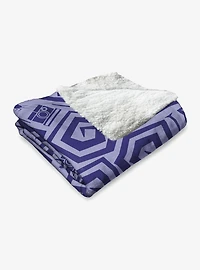 Beetlejuice Creepy Crawlies Silk Touch Sherpa Throw Blanket