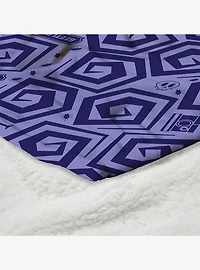 Beetlejuice Creepy Crawlies Silk Touch Sherpa Throw Blanket