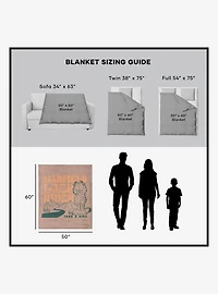 Garfield Take A Hike 50x60" Silk Touch Throw Blanket