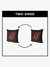 DC Comics Diamond Heart Throw Pillow