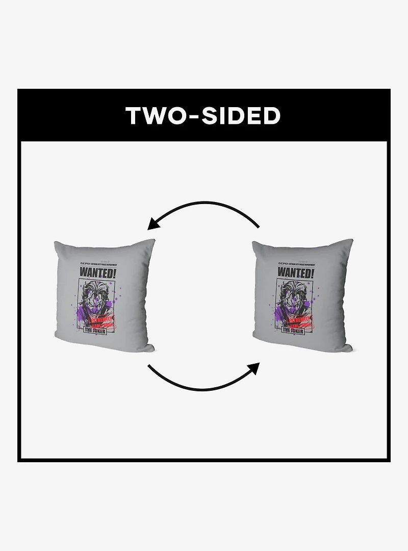 DC Comics Extremely Dangerous Throw Pillow