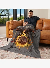 House of the Dragon Let It Reign 50x60" Silk Touch Throw Blanket