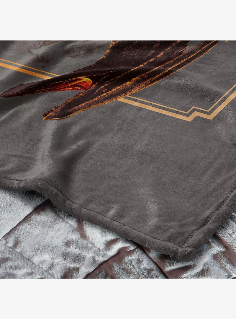 House of the Dragon Let It Reign 50x60" Silk Touch Throw Blanket