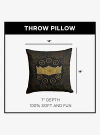 House of the Dragon Dragons Did Throw Pillow