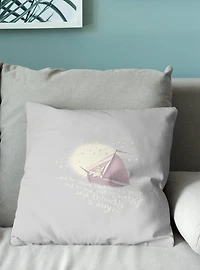 Where The Wild Things Are He Sailed Throw Pillow