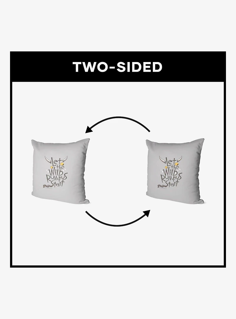 Where The Wild Things Are Wild Rumpus Throw Pillow
