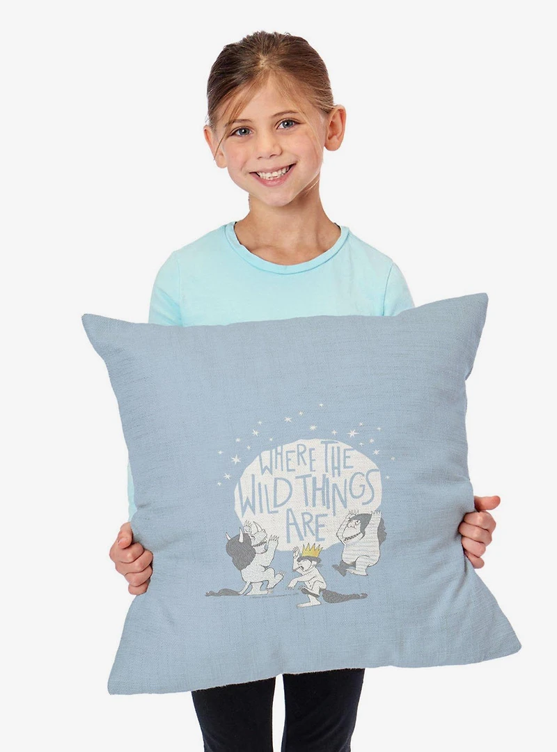 Where The Wild Things Are Wild Things Throw Pillow