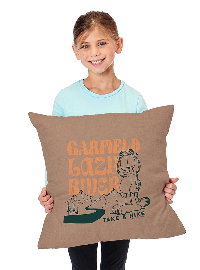 Garfield Take A Hike Throw Pillow
