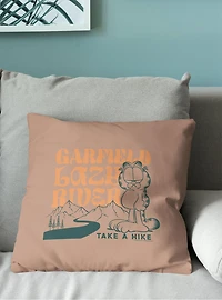 Garfield Take A Hike Throw Pillow