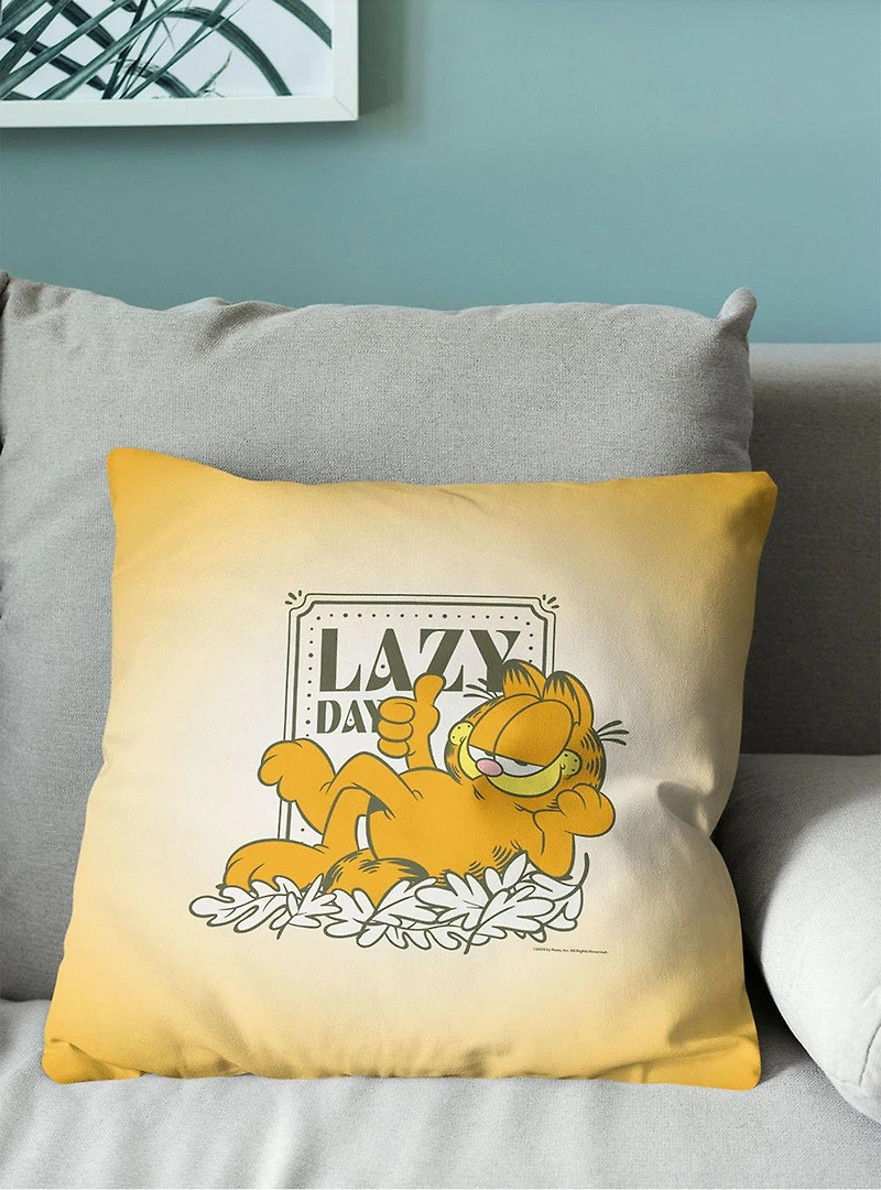 Garfield Lazy Day Throw Pillow