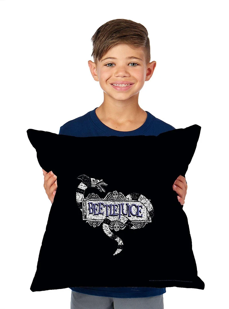 Beetlejuice Into The Afterlife Throw Pillow
