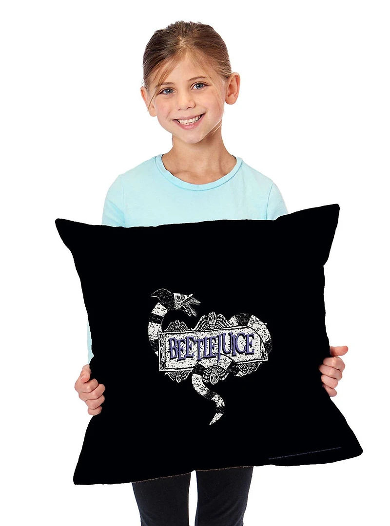 Beetlejuice Into The Afterlife Throw Pillow