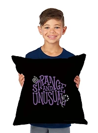 Beetlejuice Strange and Unusual Throw Pillow