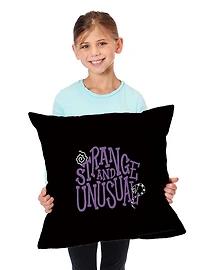 Beetlejuice Strange and Unusual Throw Pillow