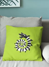 Beetlejuice Mind The Sandworms Throw Pillow