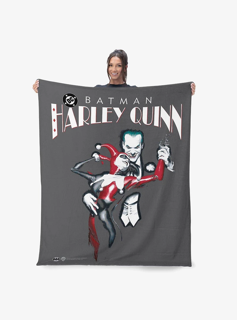 DC Comics Joker Tango 50x60" Silk Touch Throw Blanket